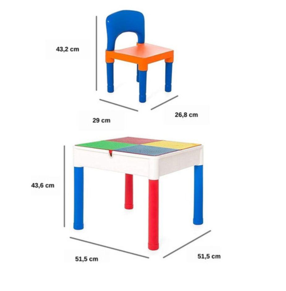 Set de Mesa Multifuncción Blocks Desk